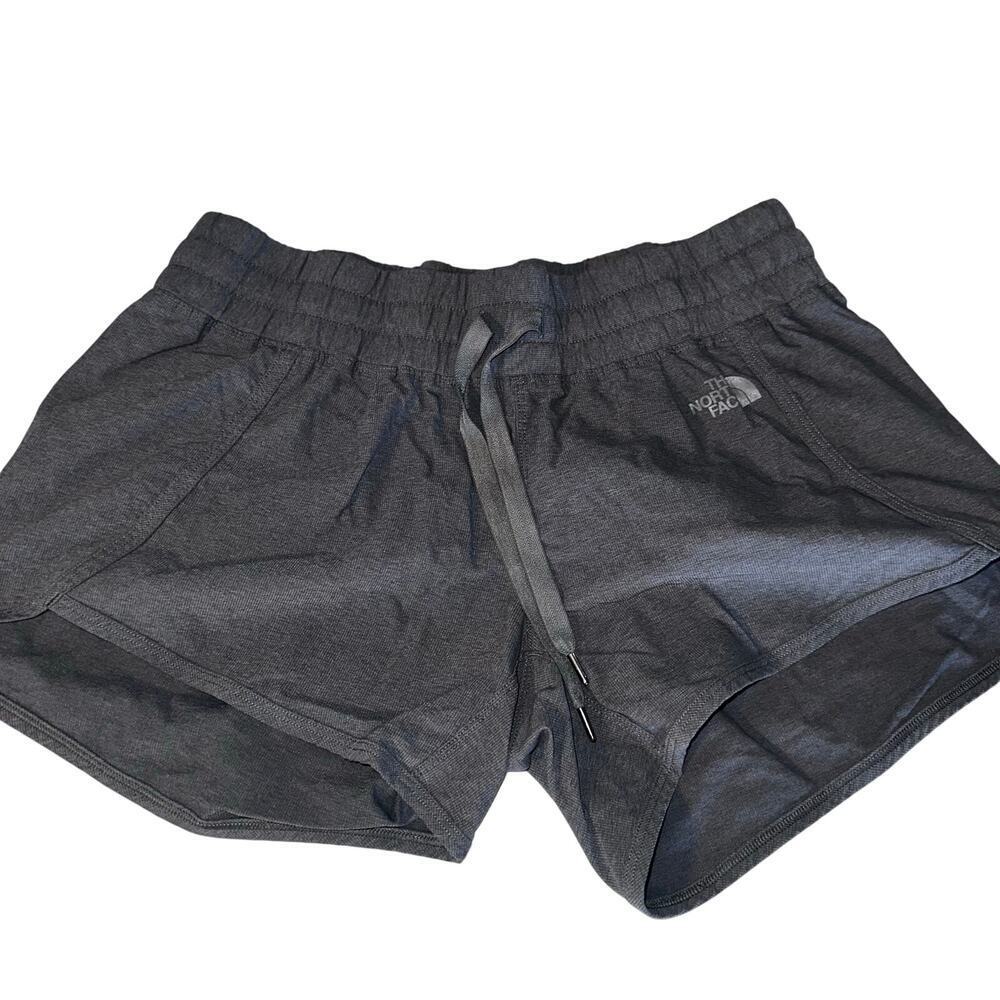 Gray north face athletic shorts sz m